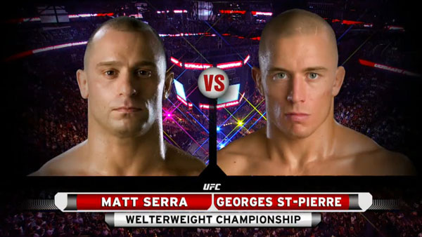 Matt Serra contre Georges St. Pierre