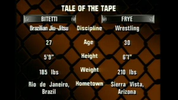 Don Frye contre Amaury Bitetti