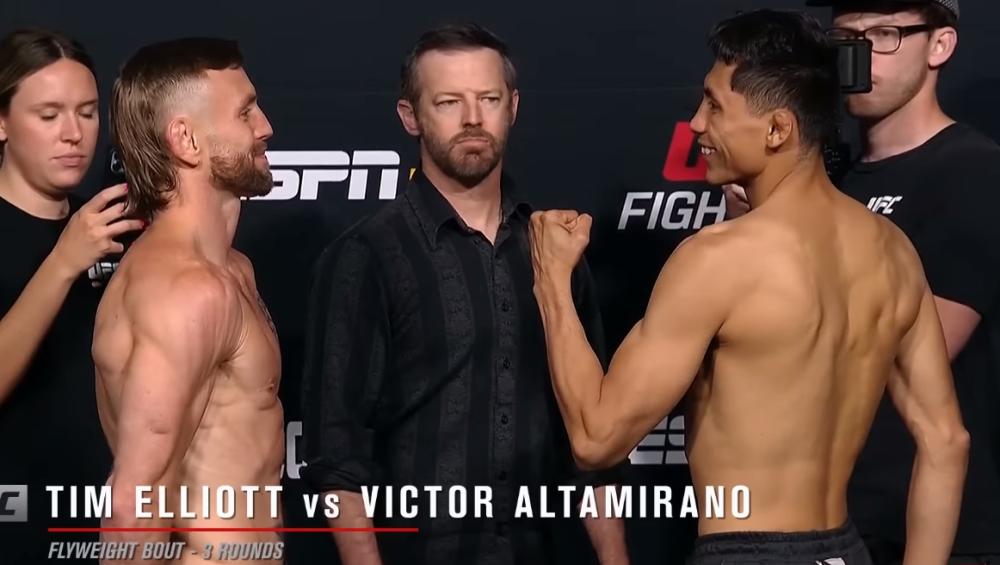 UFC Vegas 74 - Tim Elliott vs Victor Altamirano